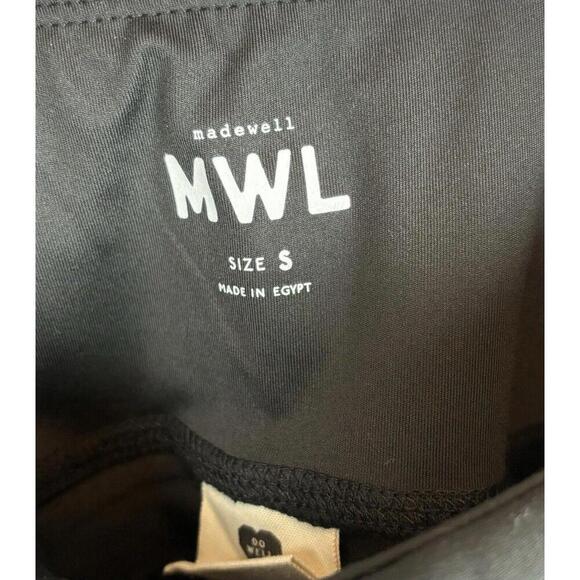Madewell Curvy Flex High-Rise 25" Leggings L Black $75 0805 - Picture 3 of 7